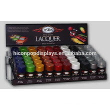 Counter Top Commercial Aerosol Paint Can Rack Bottle Metal Wire Pop Custom Spray Can Display Rack